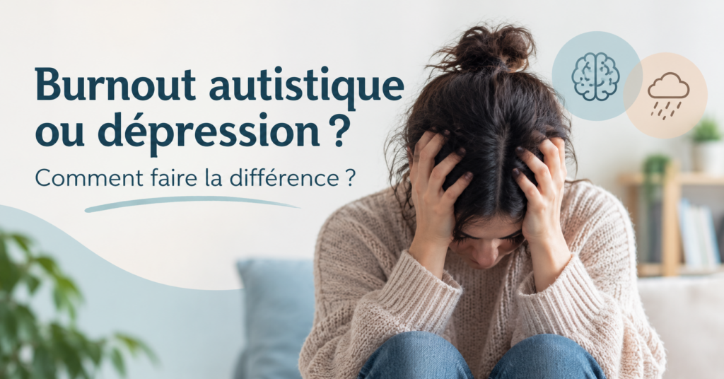 Burnout autistique ou dépression chez une personne avec autisme sans déficience intellectuelle